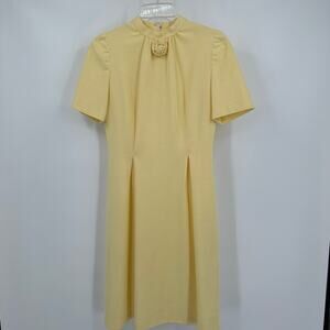 Vintage Handmade Womens Dress Size M Cottagecore Feminine Soft Girl Modest‎
